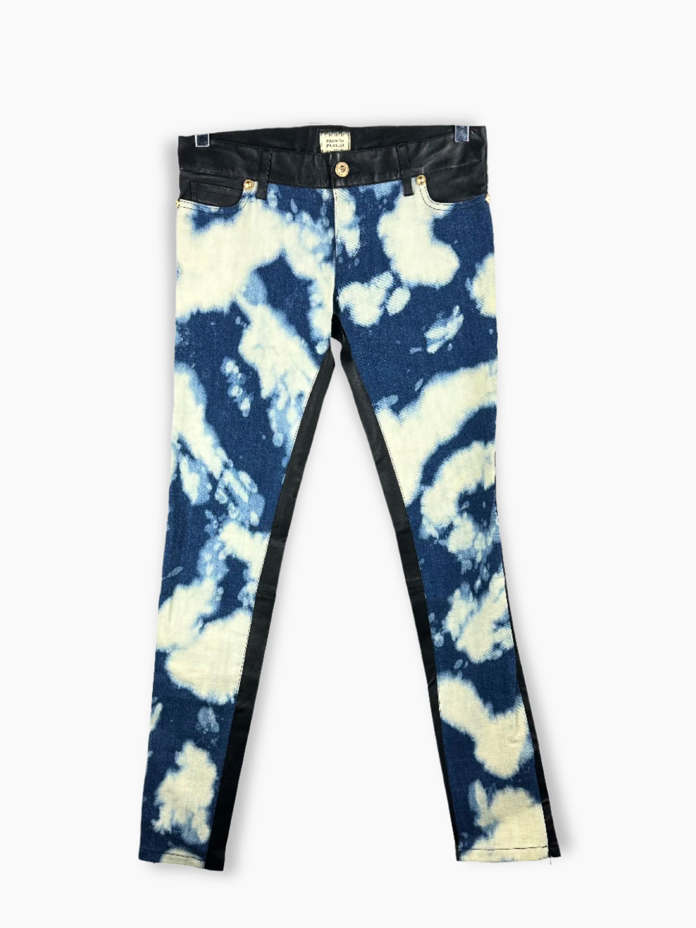 Sky Denim Pants Washed Front