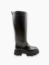Black Chunky Sole Boots -  | dBlank