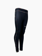 Black Leggings With Rainbow Trim -  | Qlhype