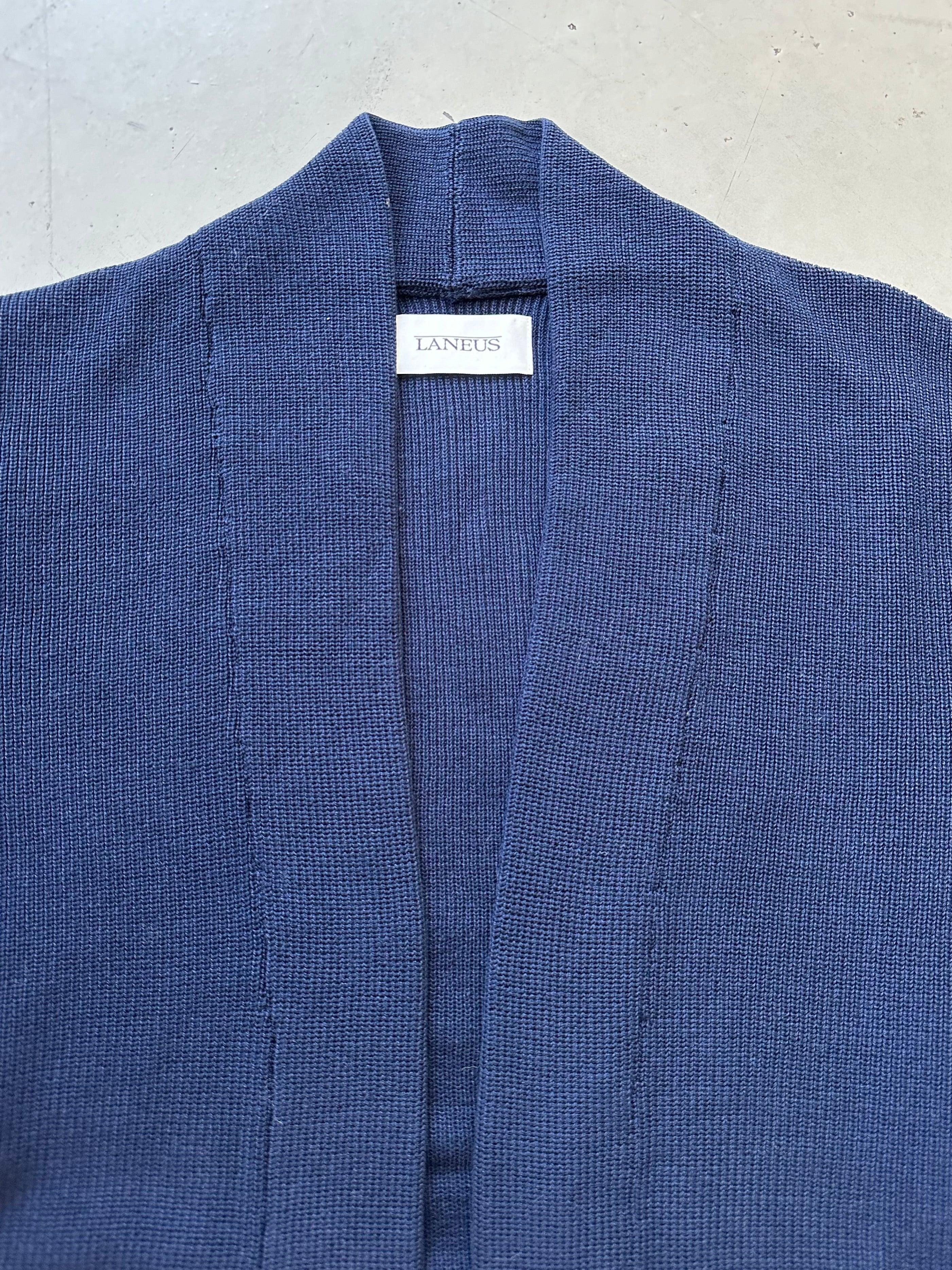 Shawl Cardigan Blue