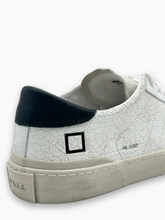 Sneakers Hill Low Used White Blue In Pelle Vintage -  | dBlank