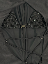 Abito Nero Coco Bijoux Con Dettagli Strass -  | dBlank