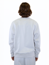Felpa Bianca Off Stamp Skate Crewneck - Bianco | dBlank