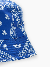 Bucker Hat Bandana Blu - Blu | Qlhype