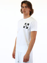 T-shirt Bianca Single Arrow Slim - Bianco | dBlank