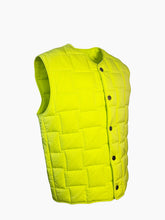Gilet Intrecciato Giallo Neon - Giallo | Qlhype
