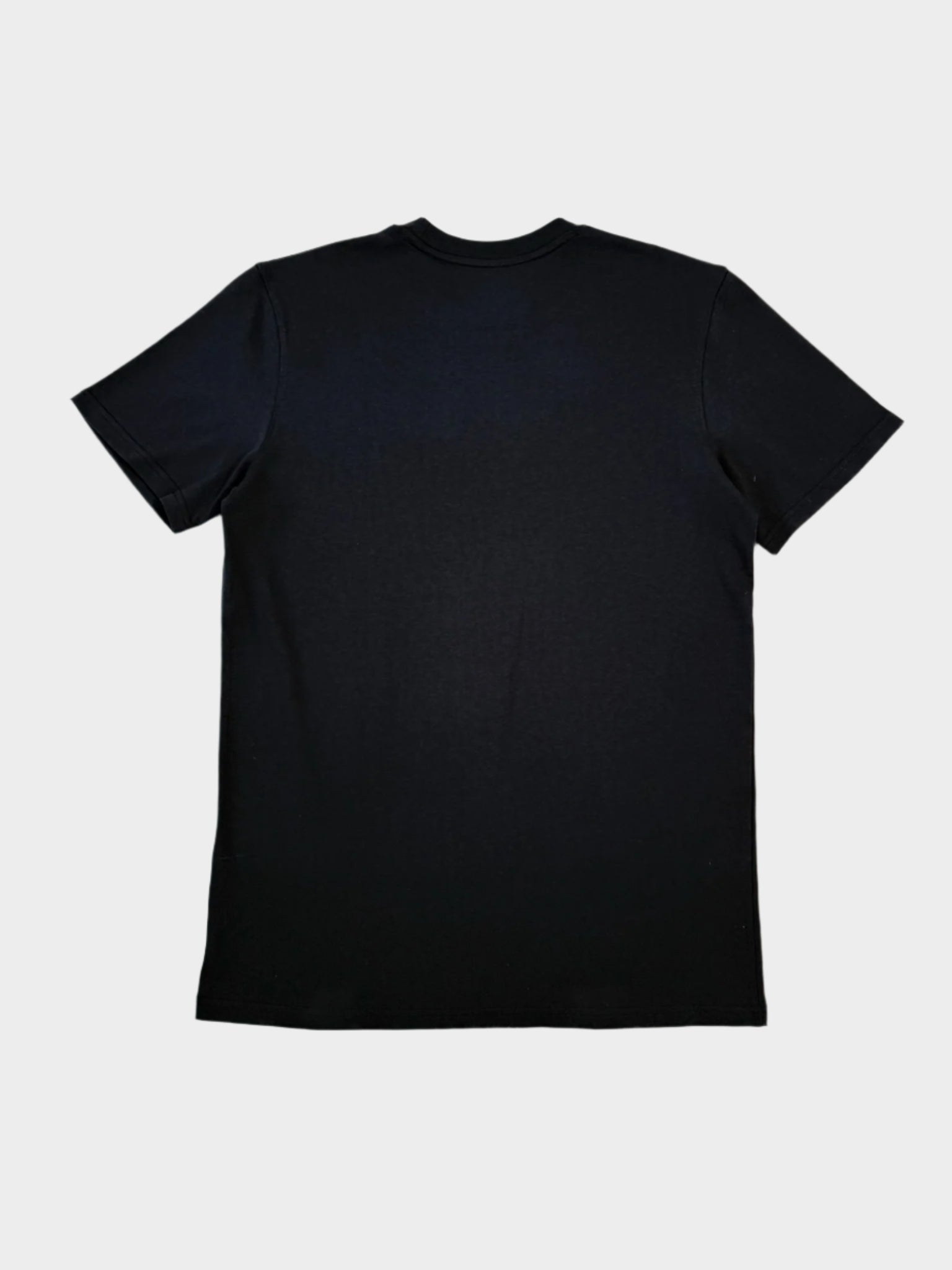 Black T-shirt Embroidered Logo