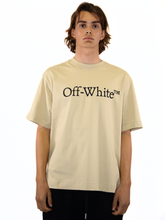 T-shirt Beige Big Bookish Skate - Beige | dBlank