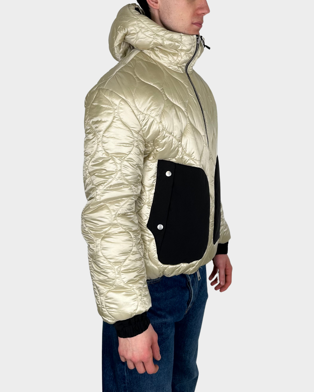 Reversible Man Polyester Jacket