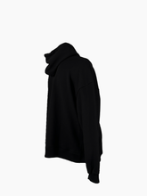 Hardcore Embroidered Hoodie - Nero | Qlhype