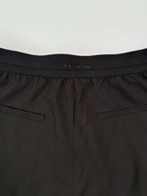 Black Pants With Integrated Belt -  | dBlank