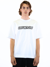 T-shirt Bianca Outline Logo Skate - Bianco | dBlank