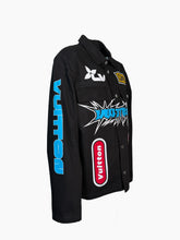 Giacca Nera Patch - Nero | Qlhype