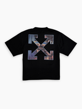 T-shirt Nera Con Stampa Barber Arrow -  | dBlank