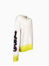 Maglione Bianco Con Ricamo Serpente -  | Qlhype
