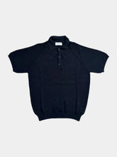 Short-Sleeved Polo Shirt With Ribbed Cuffs -  | dBlank