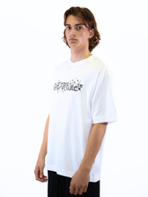 T-shirt Bianca Bookish Flower Skate - Bianco | dBlank