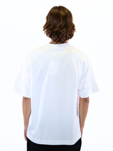 T-shirt Bianca Bookish Flower Skate - Bianco | dBlank