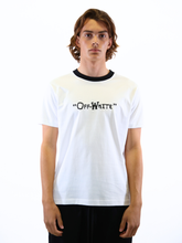 T-shirt Bianca Off Quote Slim - Bianco | dBlank