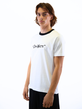 T-shirt Bianca Off Quote Slim - Bianco | dBlank