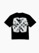 T-shirt Nera Flower Aarrow Skate - Nero | dBlank