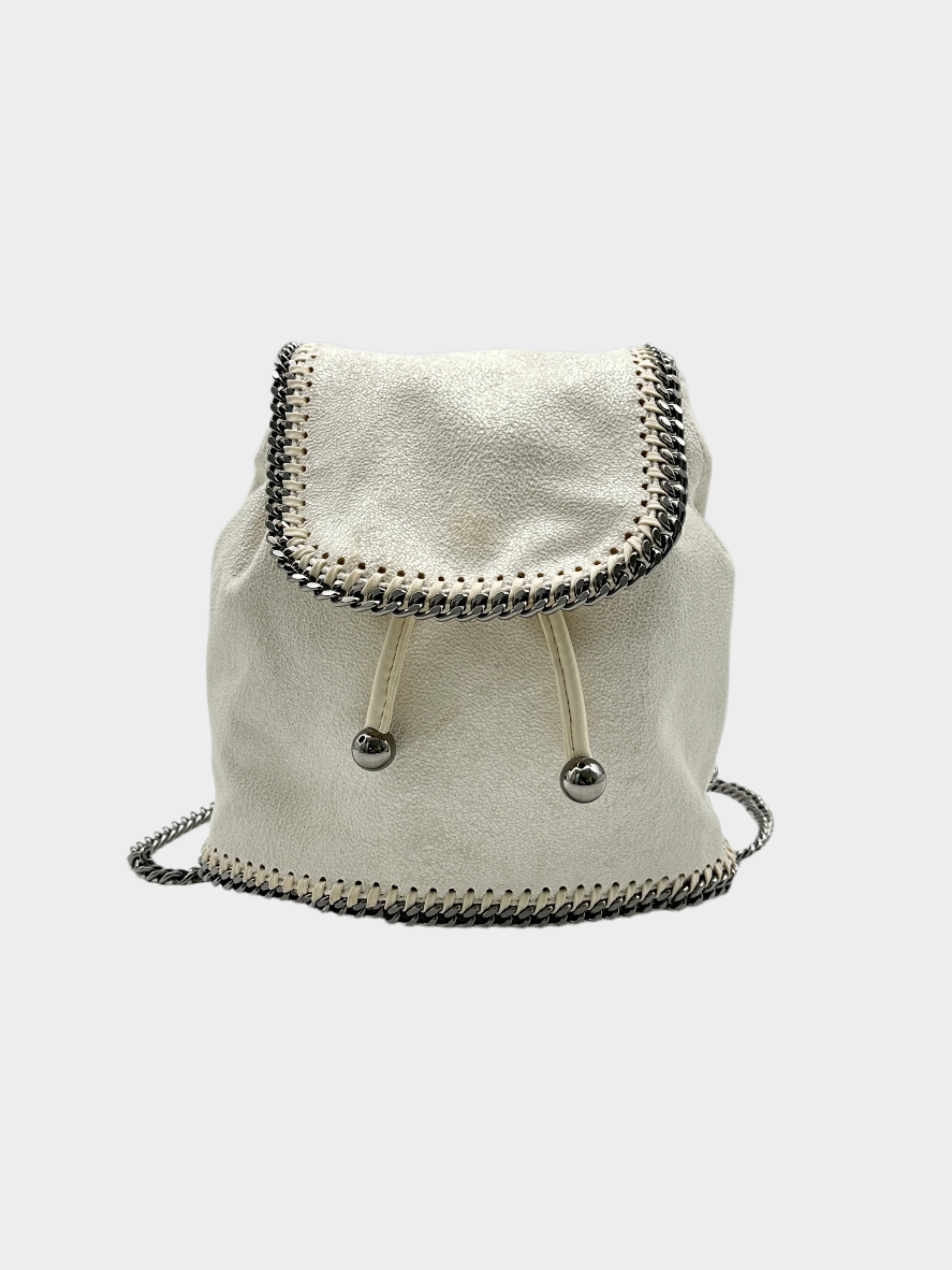 Leather Bucket Backpack