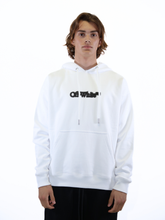 Felpa Bianca Spray Arrow Skate Hoodie - Bianco | dBlank