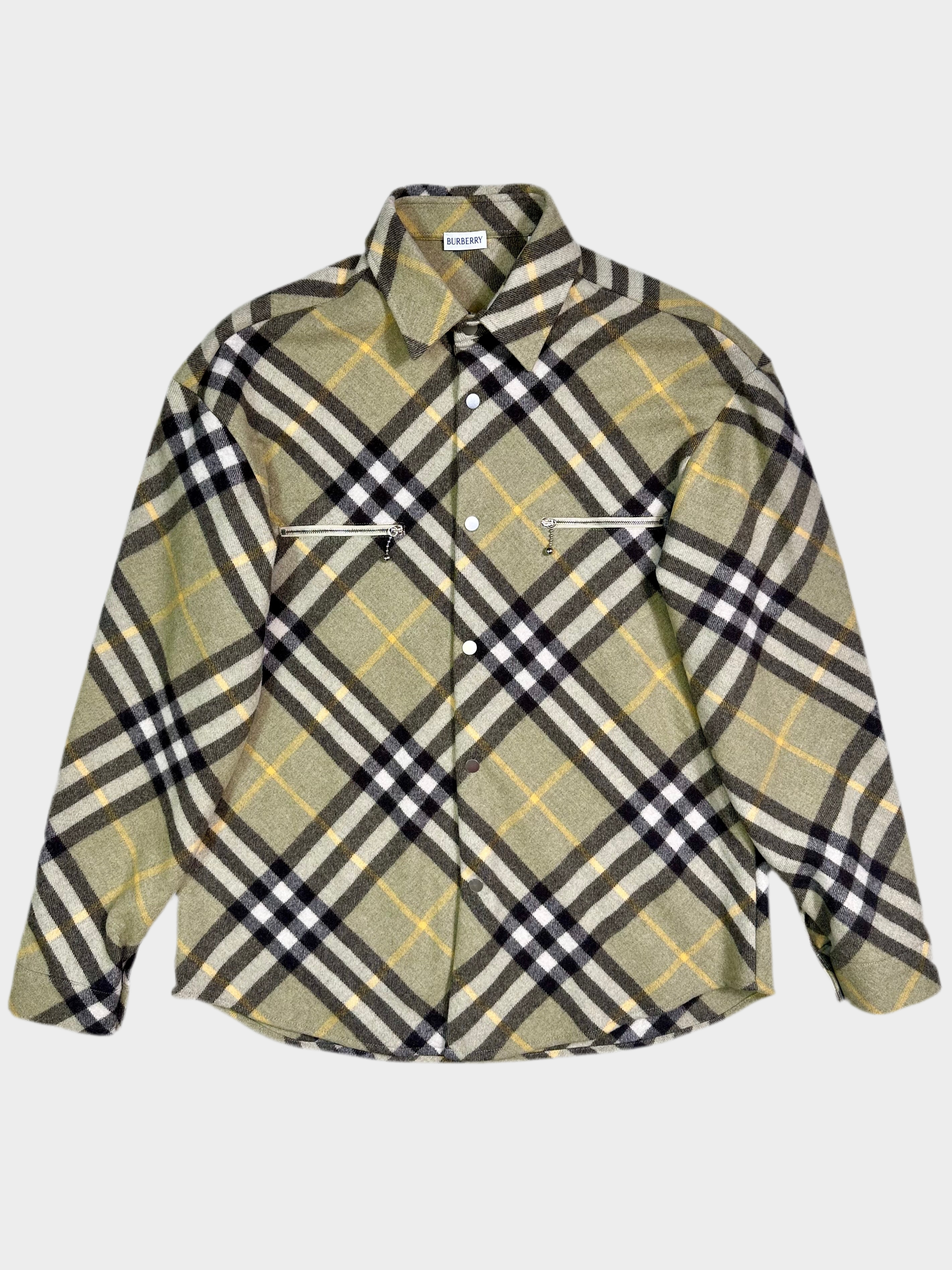 Wool Checked Jacket