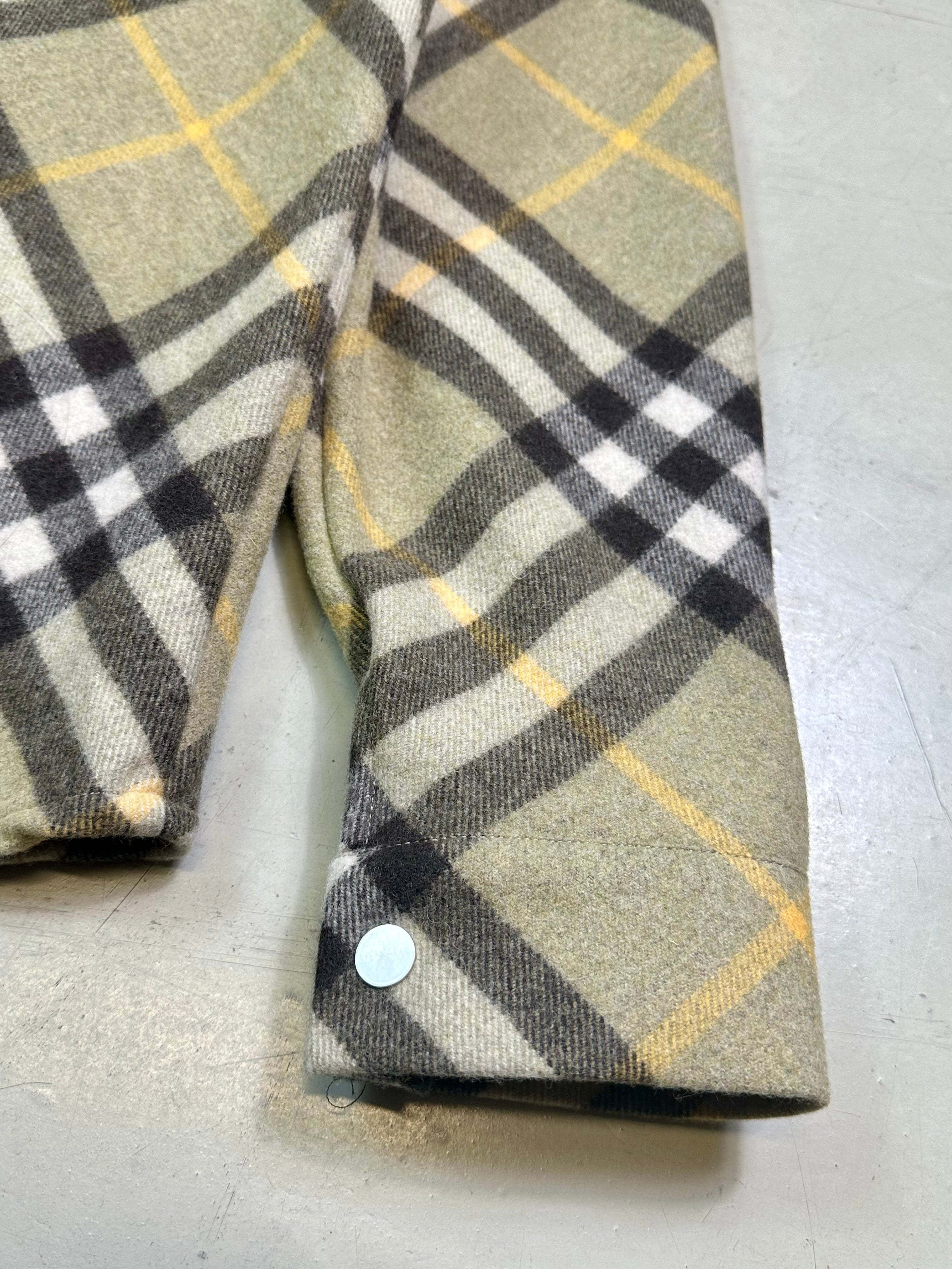 Wool Checked Jacket