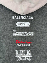 Oversized Sweatshirt With Multi-Logo Print -  | dBlank