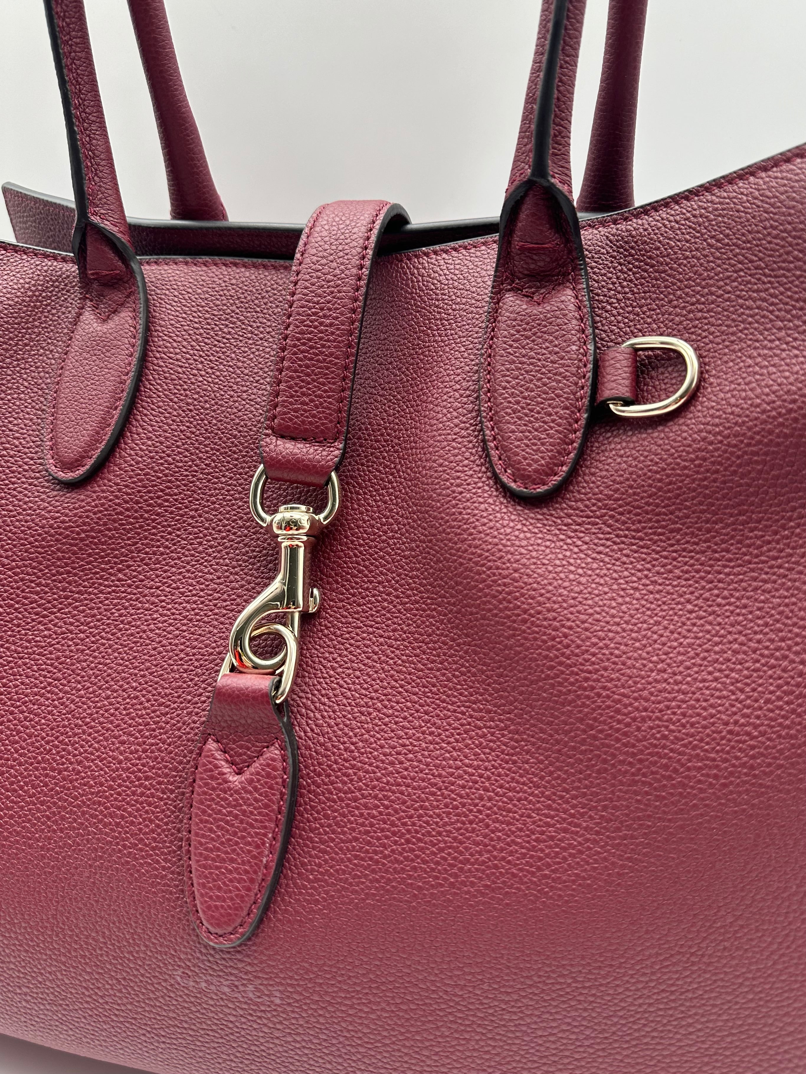 Large Burgundy Bag