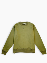 Off Stamp Skate Crewneck Green Sweatshirt -  | dBlank
