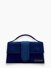 Borsa Il Grande Bambino In Suede Blu -  | dBlank