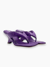 Sandali Viola Con Tacco Scultoreo -  | dBlank