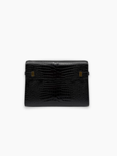 Borsa Manhattan In Pelle Nera Cocco - Nero | Qlhype