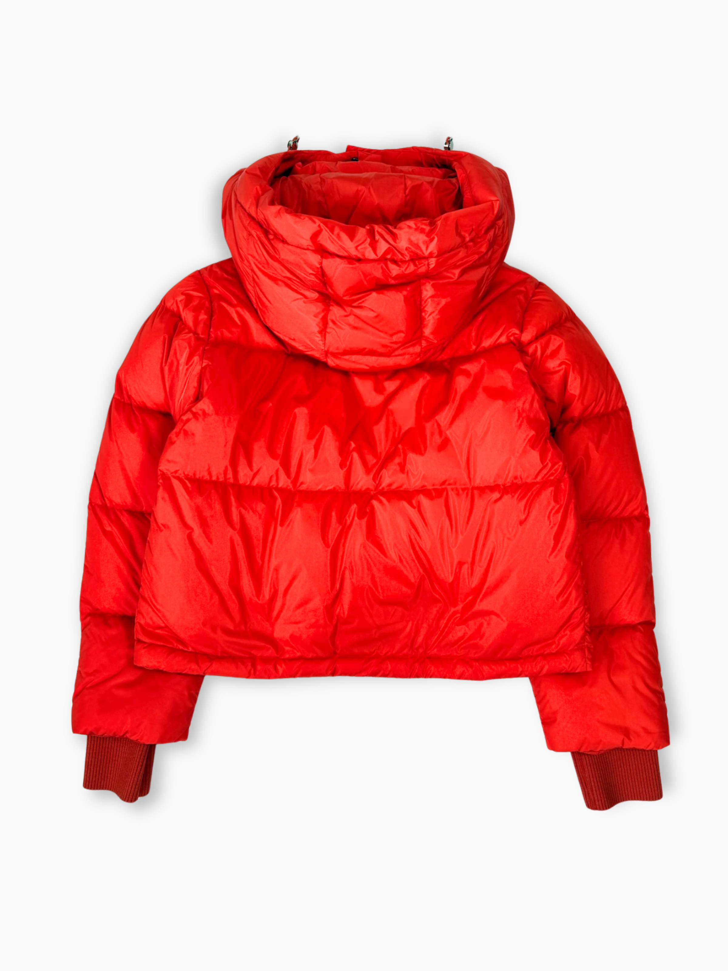 Piumino Corto Rosso