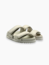 Slide Beige Con Doppio Strap -  | dBlank