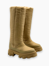 Stivali Alti Imbottiti Beige Con Suola Chunky -  | dBlank