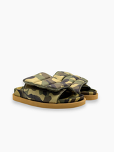 Slide Camouflage Con Suola Marrone -  | dBlank