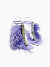 Les Plumes Lilac Sandals -  | dBlank