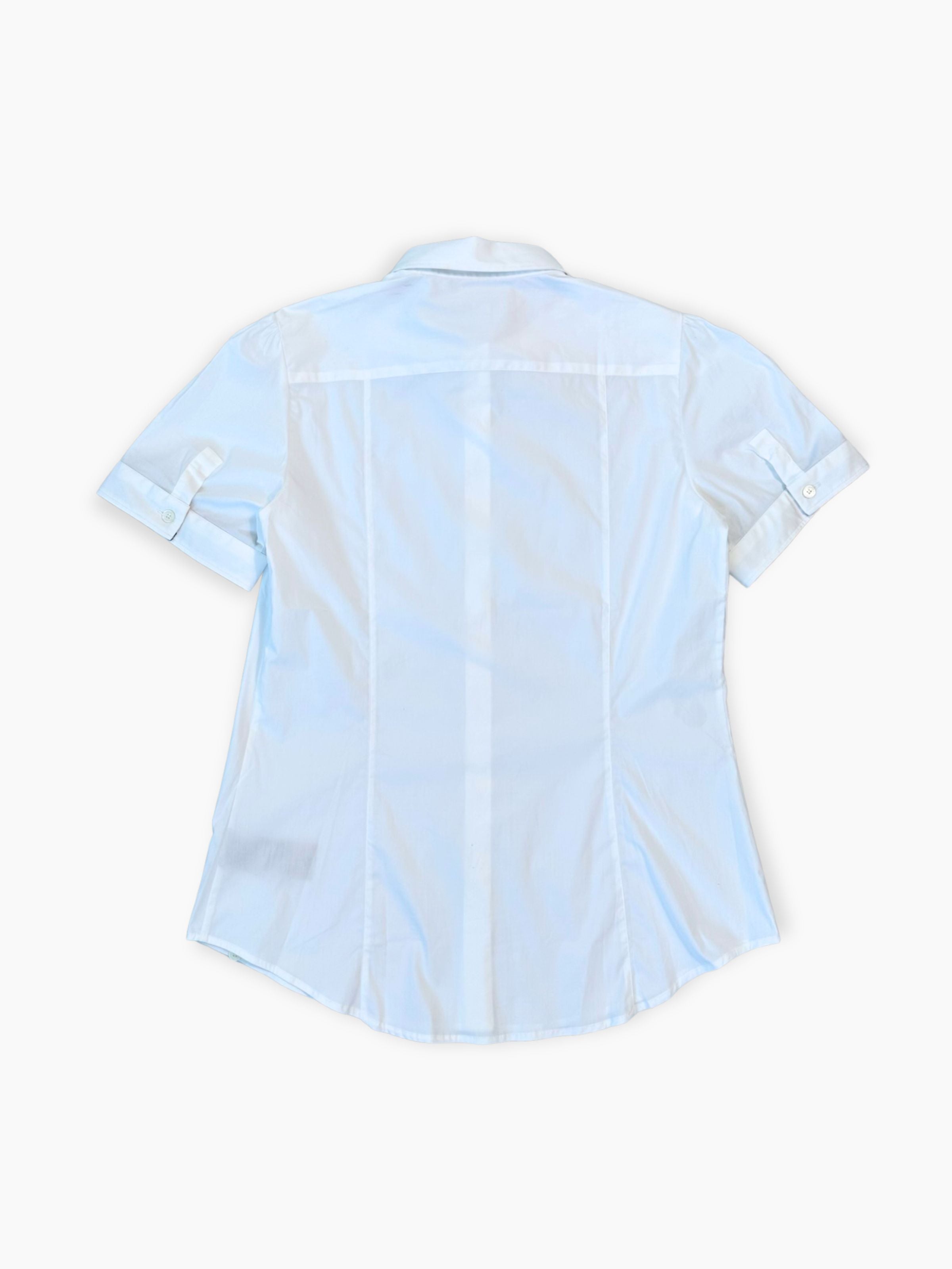 White Short Sleeve Shirt 