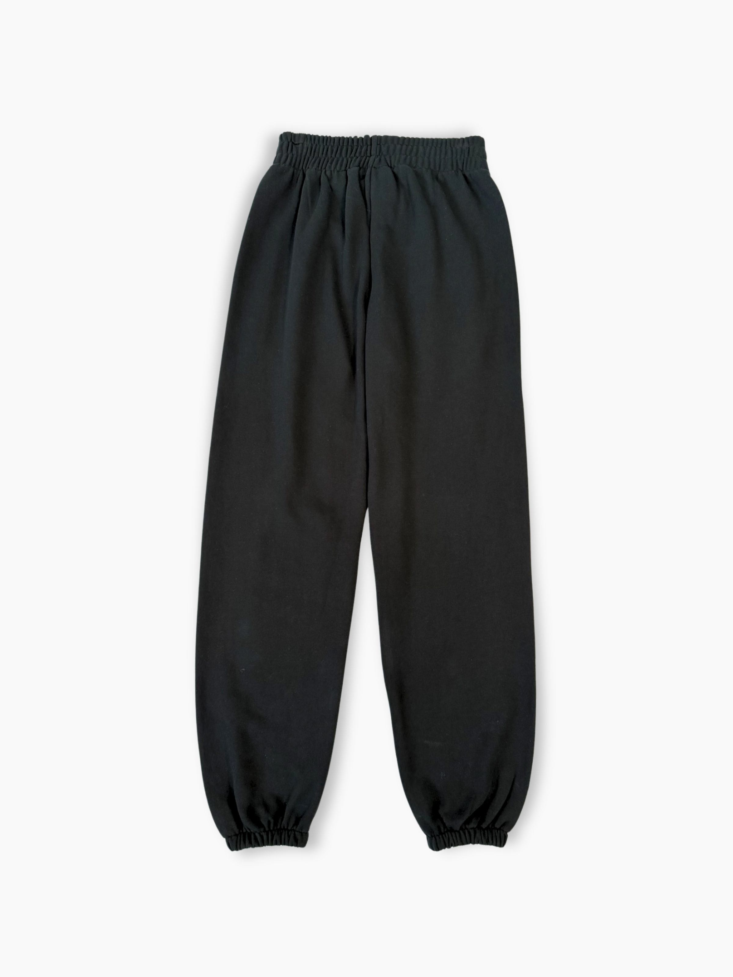 Pantaloni Tuta Neri In Cotone