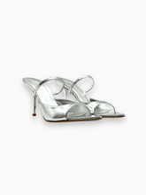 Silver Sandals with Mirror Finish -  | dBlank