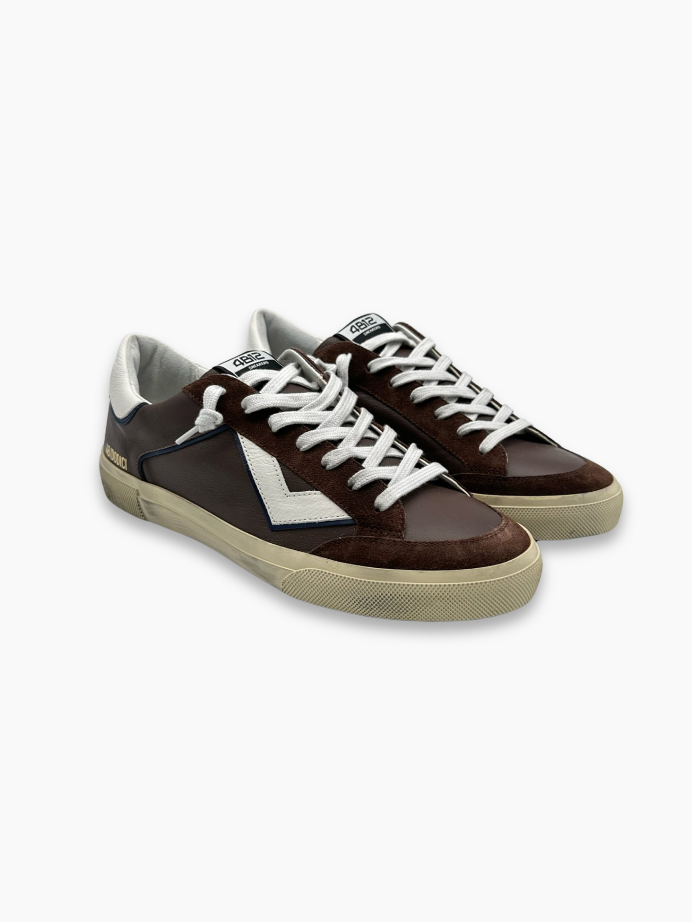 Brown Retro Sneakers