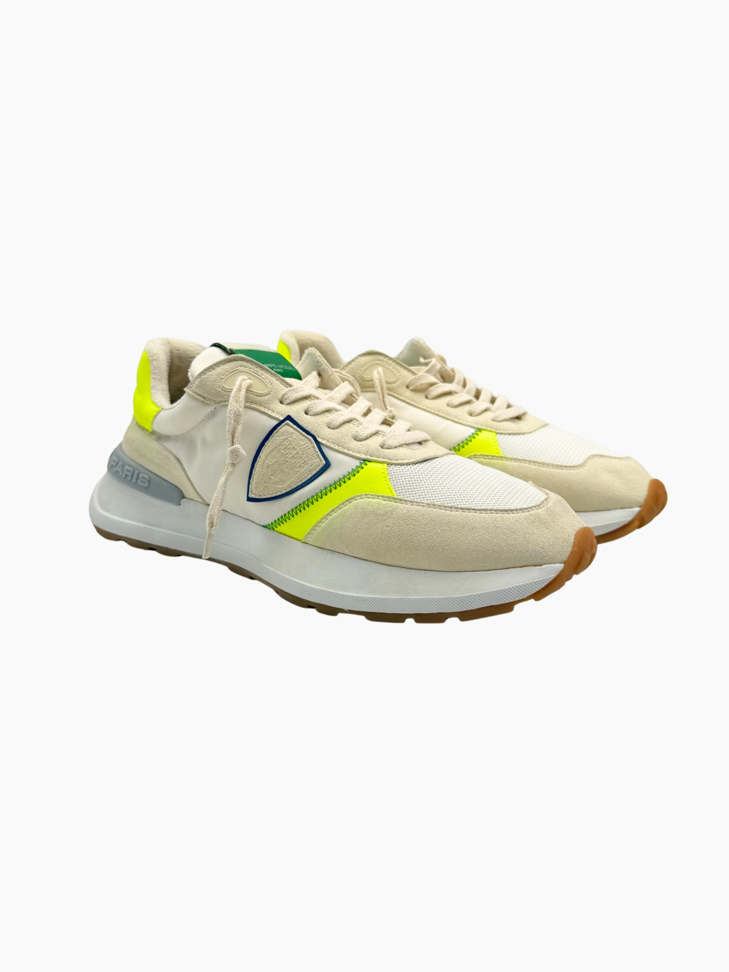 Antibes Low Mondial Pop Blanc Jaune sneakers