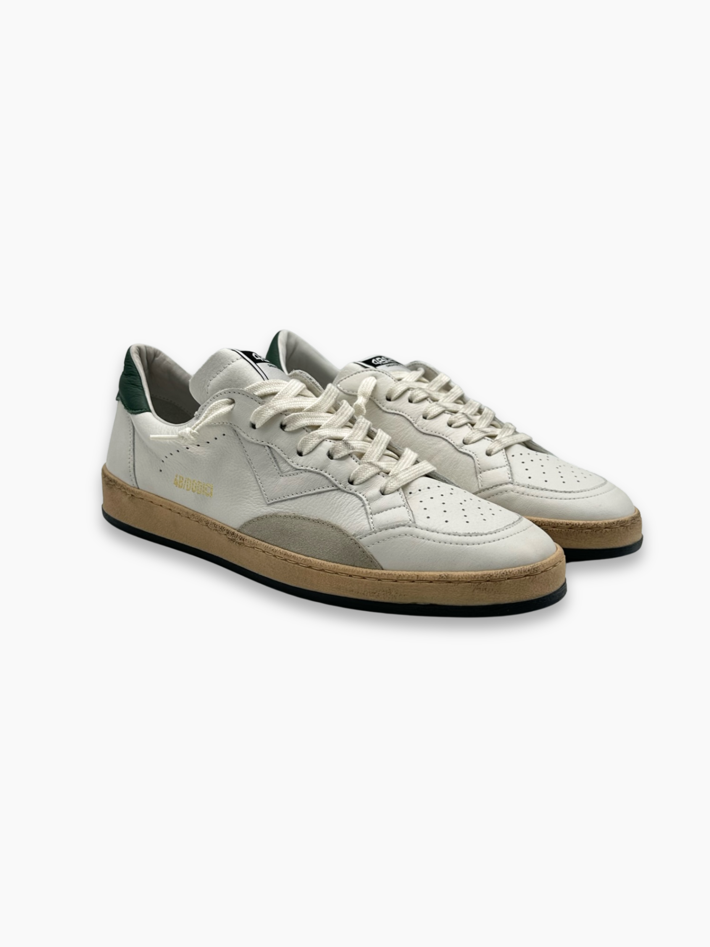 Sneakers Playnew Bianche E Verdi