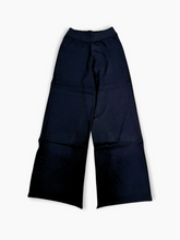 Pantaloni A Palazzo In Maglia Blu - Blu | dBlank