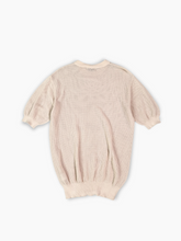 Beige Perforated T-shirt -  | dBlank