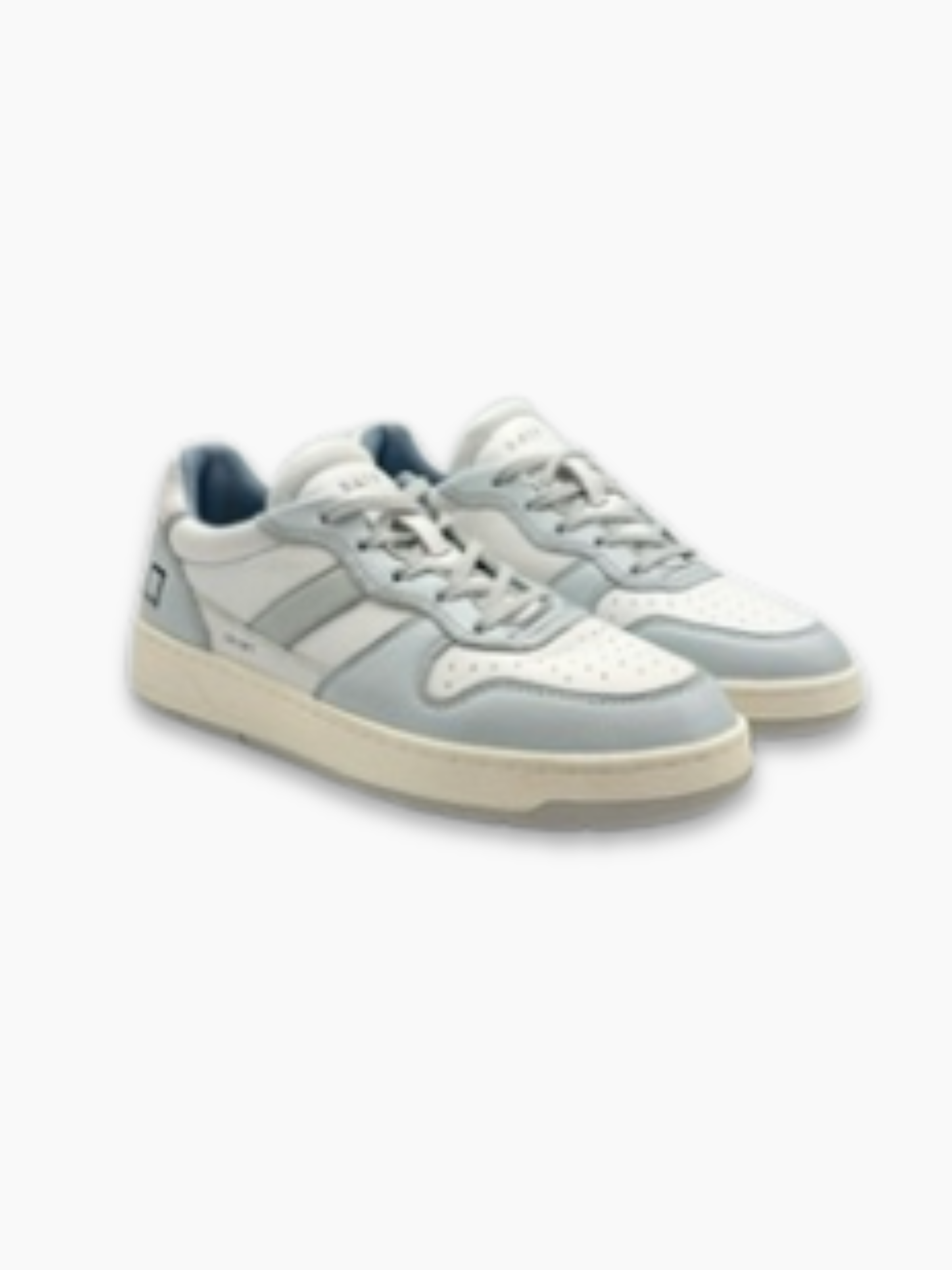 Sneakers Court In Pelle E Suede
