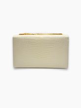 Borsa Kate Medium In Pelle Bianca Cocco - Bianco | dBlank